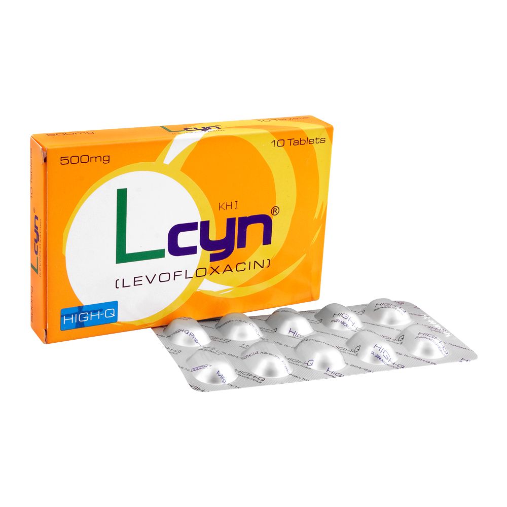 High-Q Pharmaceuticals Lcyn Tablet, 500mg, 10-Pack product image - Bolanclinic