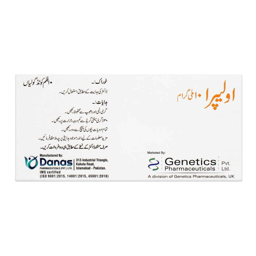 Genetics Pharmaceuticals Olepra Tablet, 10mg, 10-Pack product image 2 - Bolanclinic