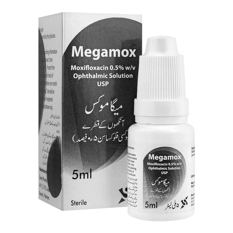 Sante Pharma Megamox Ophthalmic Drops, 5ml product image - Bolanclinic