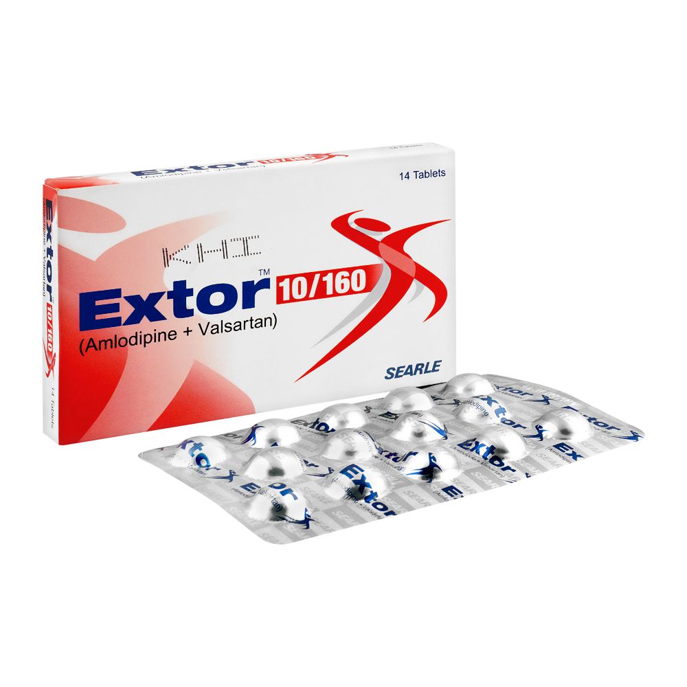 Searle Extor Tablet, 10/160mg, 14-Pack product image - Bolanclinic