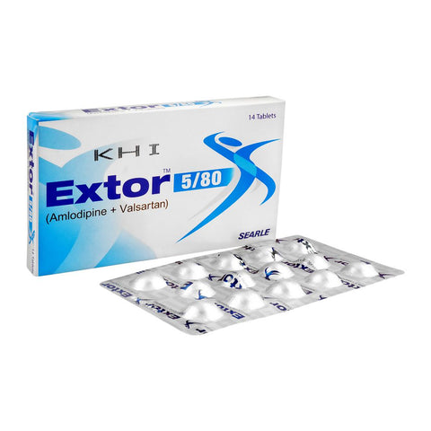 Searle Extor Tablet, 5/80mg, 14-Pack product image - Bolanclinic