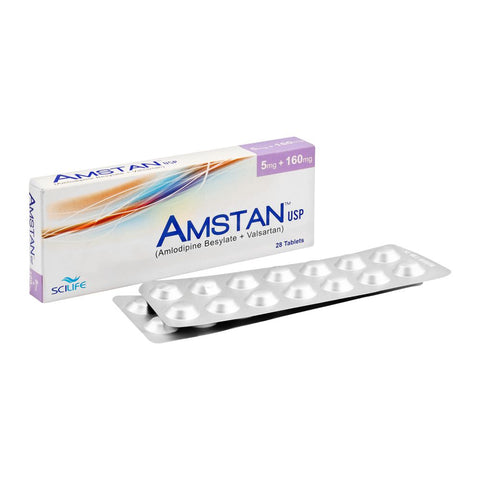 Scilife Pharma Amstan Tablet, 5mg + 160mg, 28-Pack product image - Bolanclinic