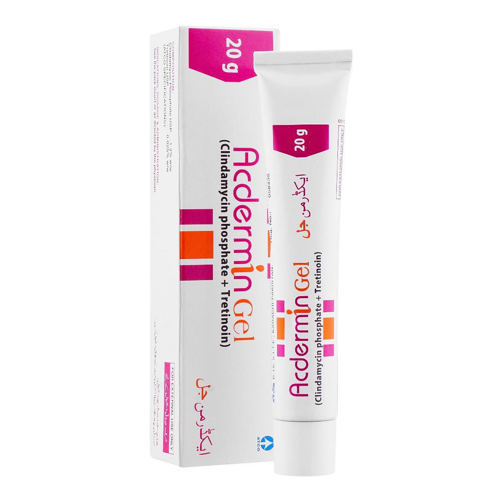 ATCO Laboratories Acdermin Gel, 20g product image - Bolanclinic