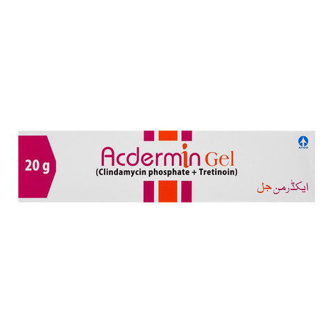 ATCO Laboratories Acdermin Gel, 20g product image 2 - Bolanclinic