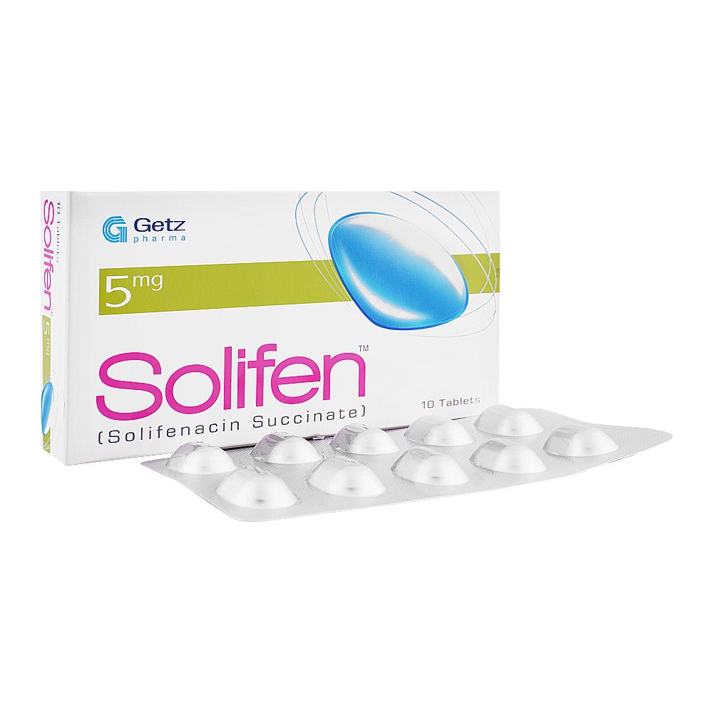 Getz Pharma Solifen Tablet, 5mg, 1-Strip product image 2 - Bolanclinic