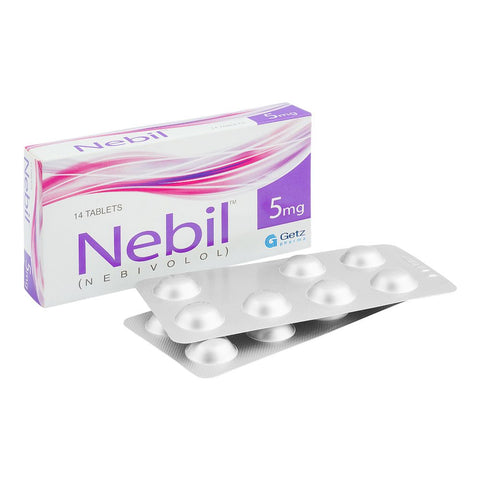 Getz Pharma Nebil Tablets, 5mg, Strip (7-Tablets) product image 2 - Bolanclinic