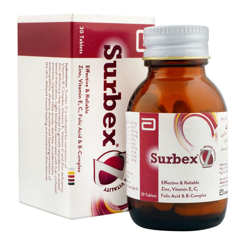 Abbott Surbex Z Tablet, 30-Pack product image - Bolanclinic