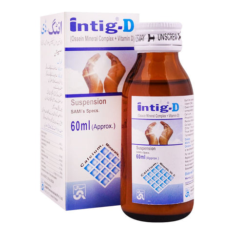 Sami Pharmaceuticals Intig-D Suspension, 60ml product image - Bolanclinic