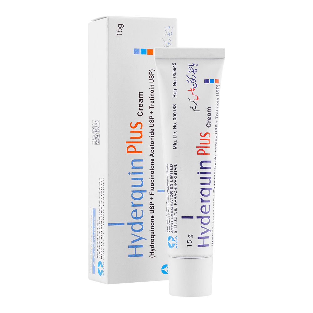 ATCO Laboratories Hyderquin Plus Cream, 15g product image - Bolanclinic