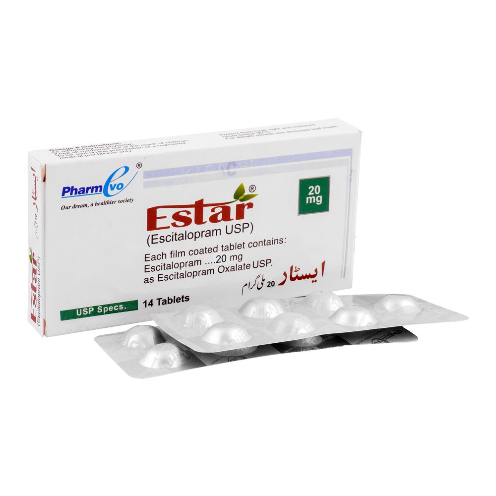 PharmEvo Estar Tablet, 20mg, 14-Pack product image - Bolanclinic