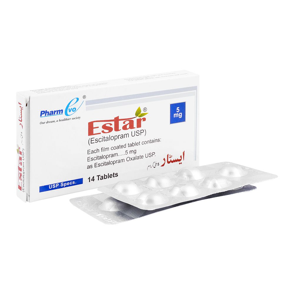 PharmEvo Estar Tablet, 5mg, 14-Pack product image - Bolanclinic