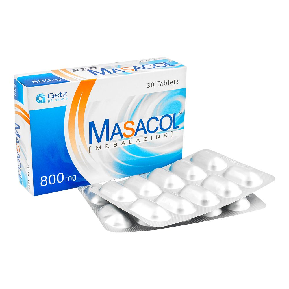 Getz Pharma Masacol Tablet, 800mg, 30-Pack product image - Bolanclinic