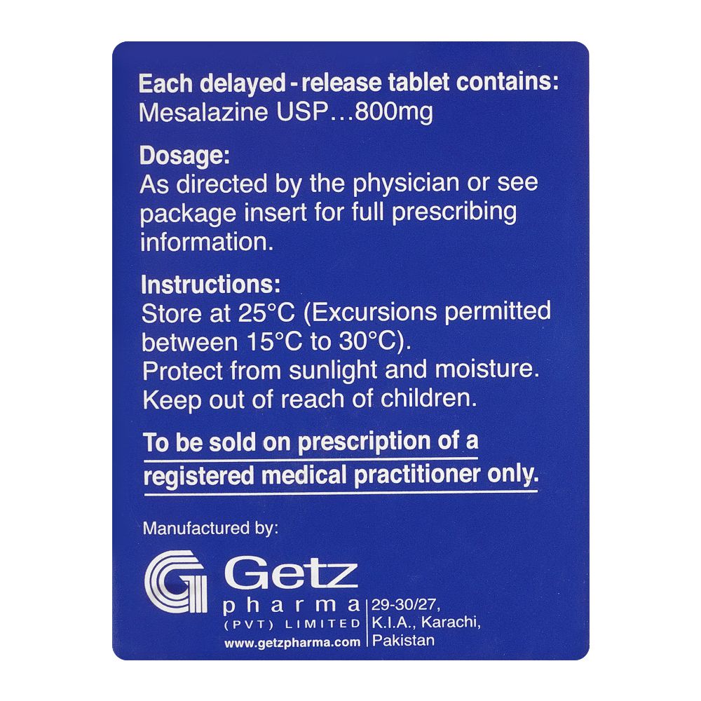 Getz Pharma Masacol Tablet, 800mg, 30-Pack product image 3 - Bolanclinic