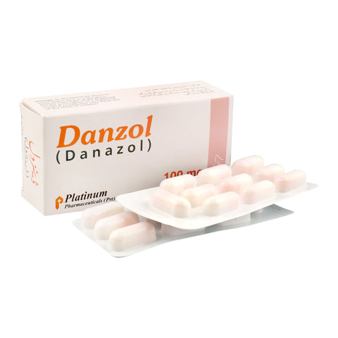 Platinum Pharmaceuticals Danzol Capsule, 100mg, 30-Pack product image - Bolanclinic