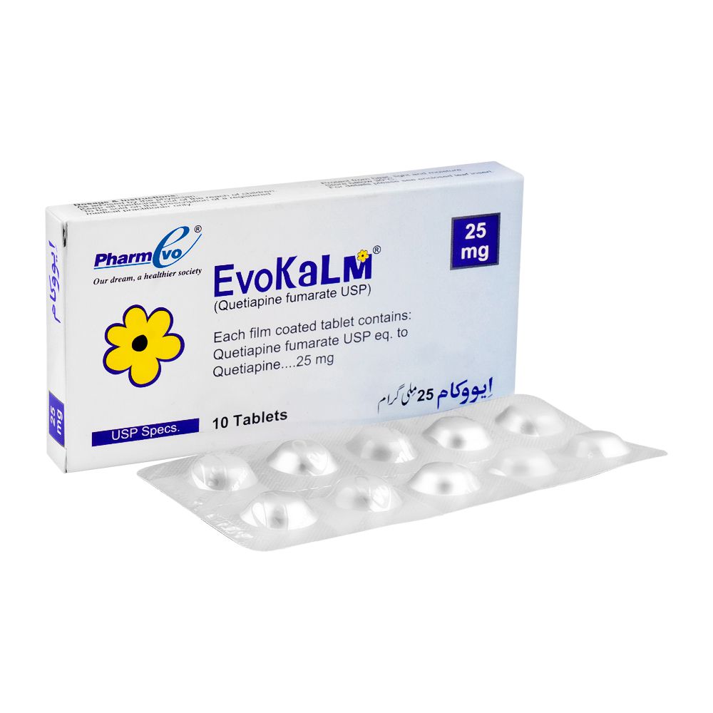 PharmEvo Evokalm Tablet, 25mg, 10-Pack product image - Bolanclinic