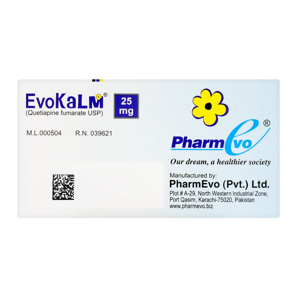 PharmEvo Evokalm Tablet, 25mg, 10-Pack product image 2 - Bolanclinic