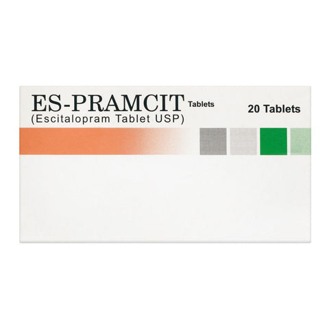 NabiQasim Es-Pramcit Tablet, 10mg, 20-Pack product image 2 - Bolanclinic