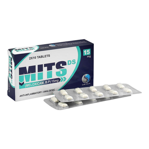 Shaigan Pharmaceuticals Mits DS Tablet, 15mg, 20-Pack product image - Bolanclinic