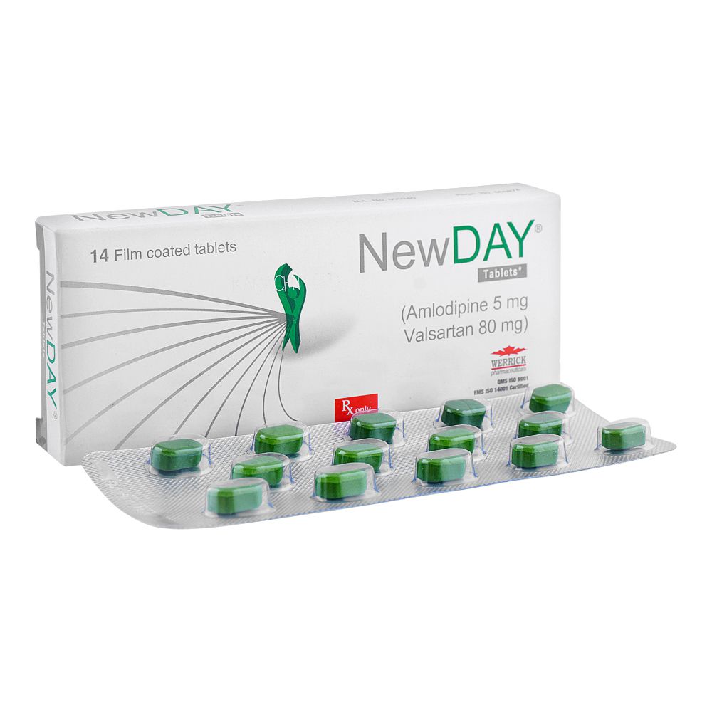 Werrick Pharmaceuticals Newday Tablet, 5mg/80mg, 14-Pack product image - Bolanclinic