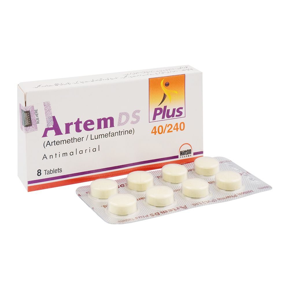 Hilton Pharma Artem DS Plus Tablet, 40/240mg, 8-Pack product image - Bolanclinic