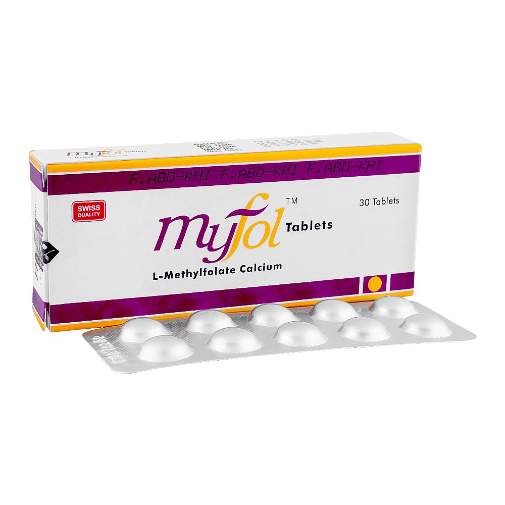 RG Pharma Myfol Tablet, 30-Pack product image - Bolanclinic