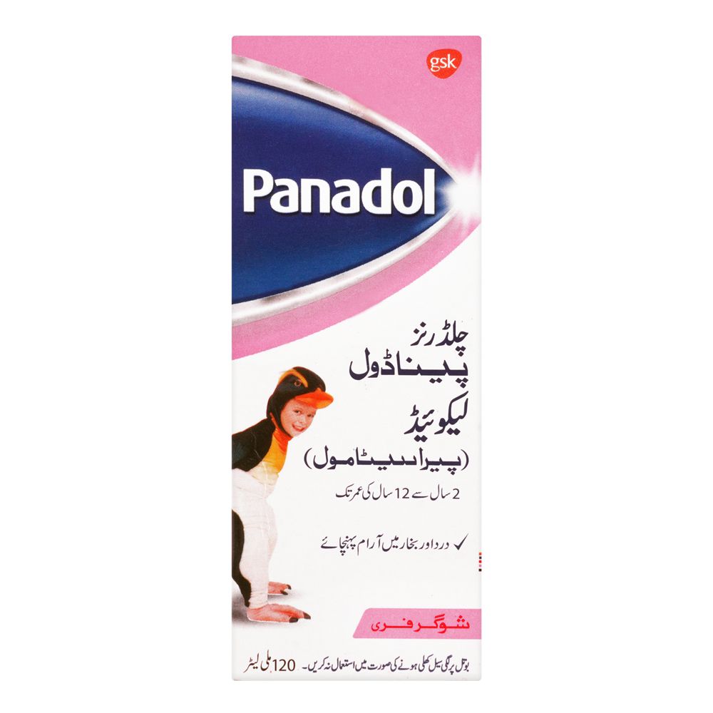 Haleon Children's Panadol Liquid, Sugar-Free, 120ml product image 4 - Bolanclinic