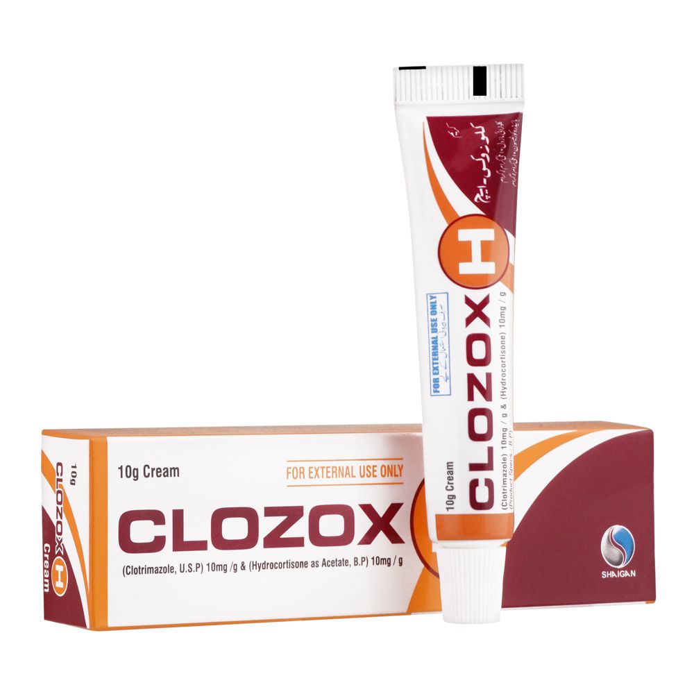 Shaigan Pharmaceuticals Clozox H-Cream, 10g product image - Bolanclinic