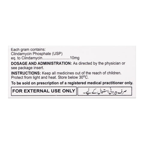 Martin Dow Clinacin Gel 1%, 10g product image 2 - Bolanclinic