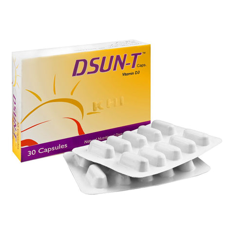 Neuvic Pharma DSun -T Capsule, Vitamin D3, 30-Pack product image - Bolanclinic