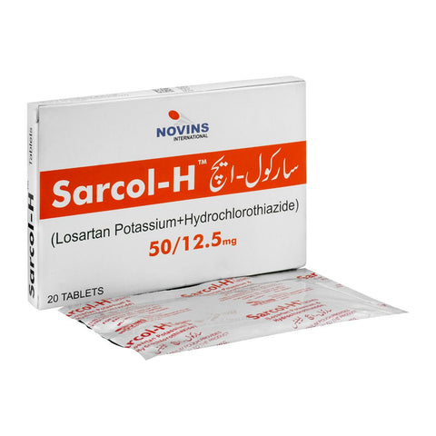 Novins International Sarcol-H Tablet, 50/12.5mg, 20-Pack product image - Bolanclinic