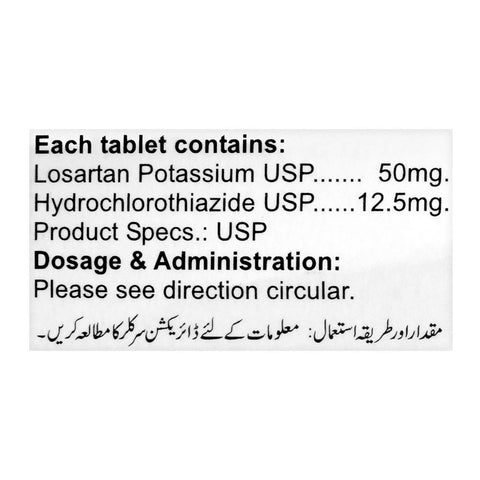 Novins International Sarcol-H Tablet, 50/12.5mg, 20-Pack product image 2 - Bolanclinic