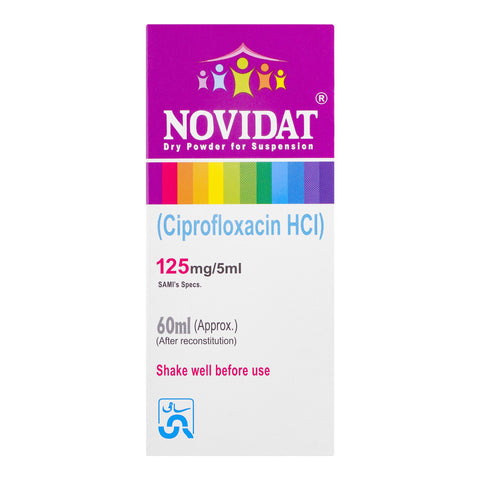 Sami Pharmaceuticals Novidat Dry Powder For Suspension, 125mg/5ml product image 2 - Bolanclinic