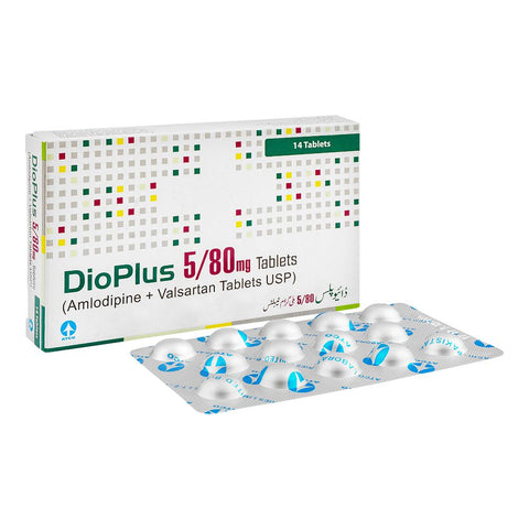 ATCO Laboratories Dioplus Tablet, 5/80mg, 14-Pack product image - Bolanclinic