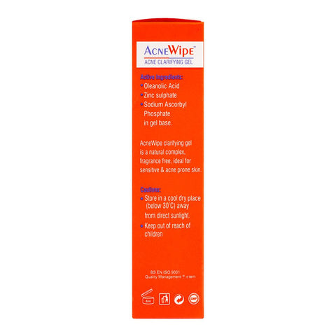 Safrin Skin Care Acne Wipe Clarifying Gel, 15g product image 4 - Bolanclinic