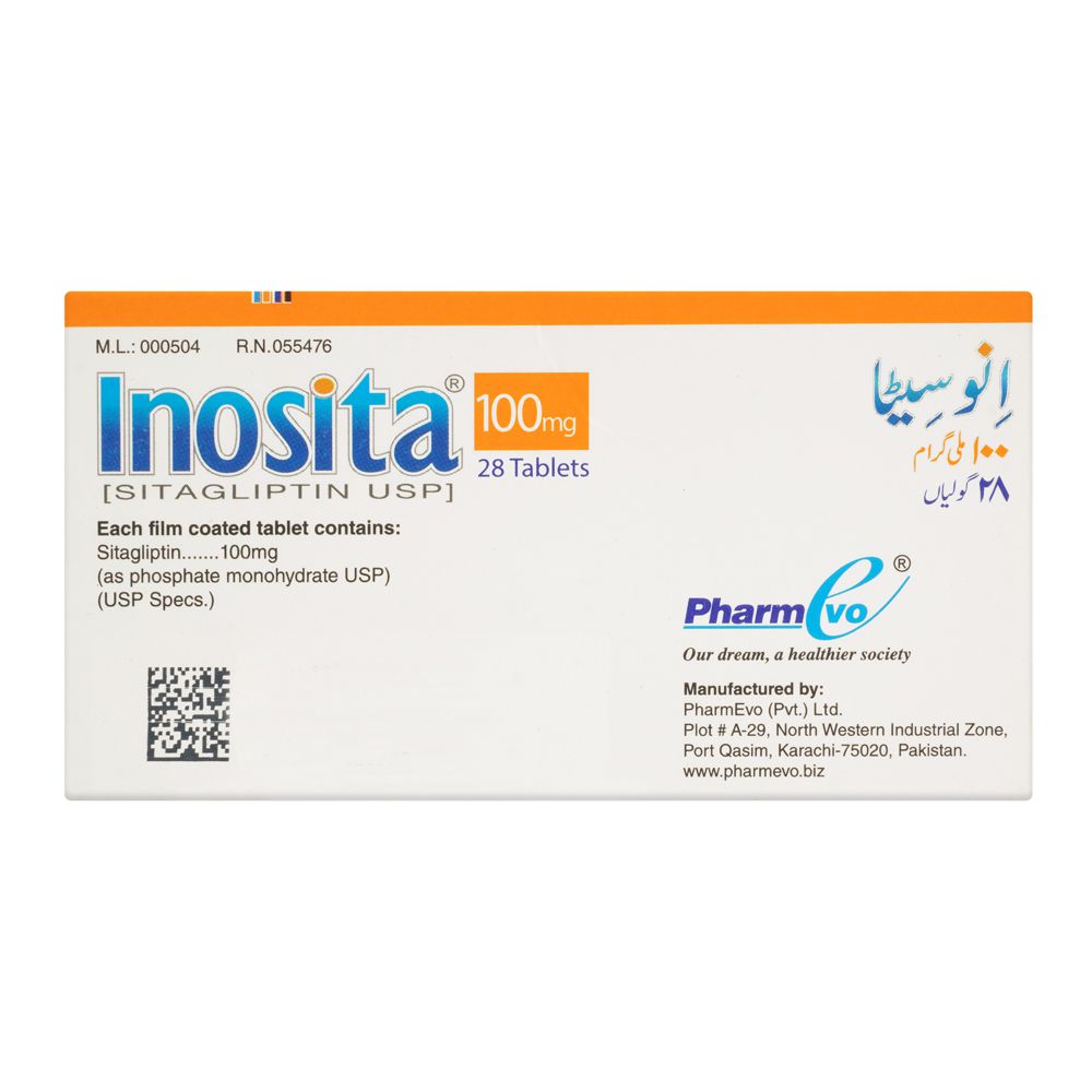 PharmEvo Inosita Tablet, 100mg, 28-Pack product image 2 - Bolanclinic