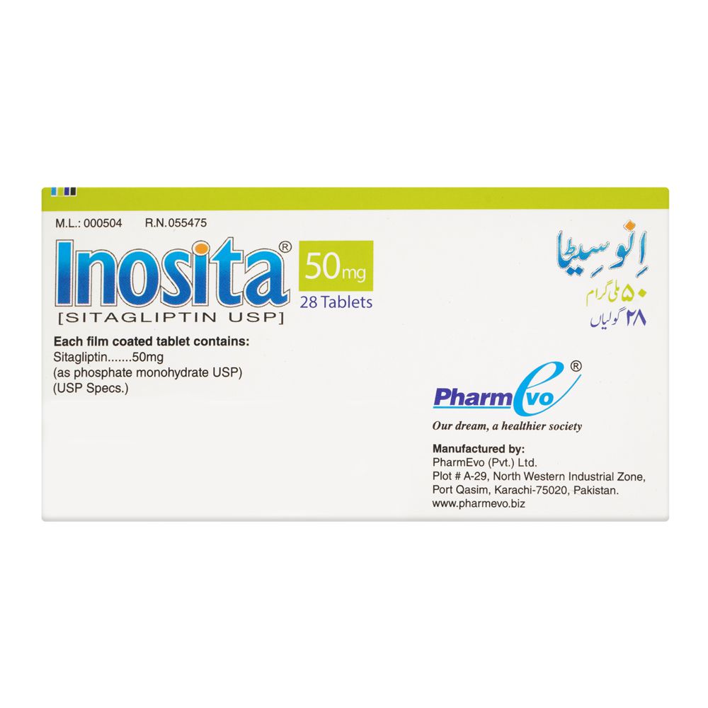 PharmEvo Inosita Tablet, 50mg, 28-Pack product image 2 - Bolanclinic