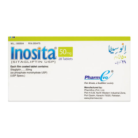 PharmEvo Inosita Tablet, 50mg, 28-Pack product image 2 - Bolanclinic