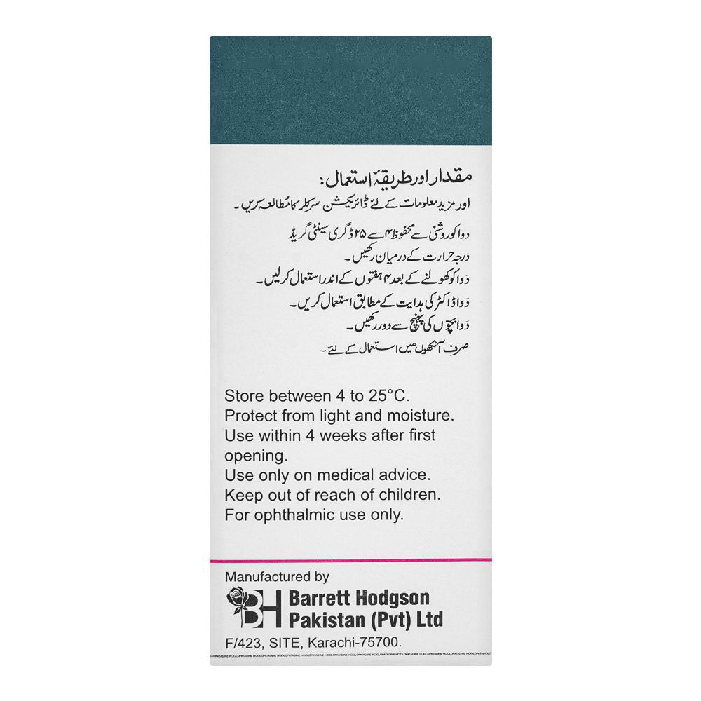 Barrett Hodgson Ocudine Eye Drops, 5ml product image 2 - Bolanclinic