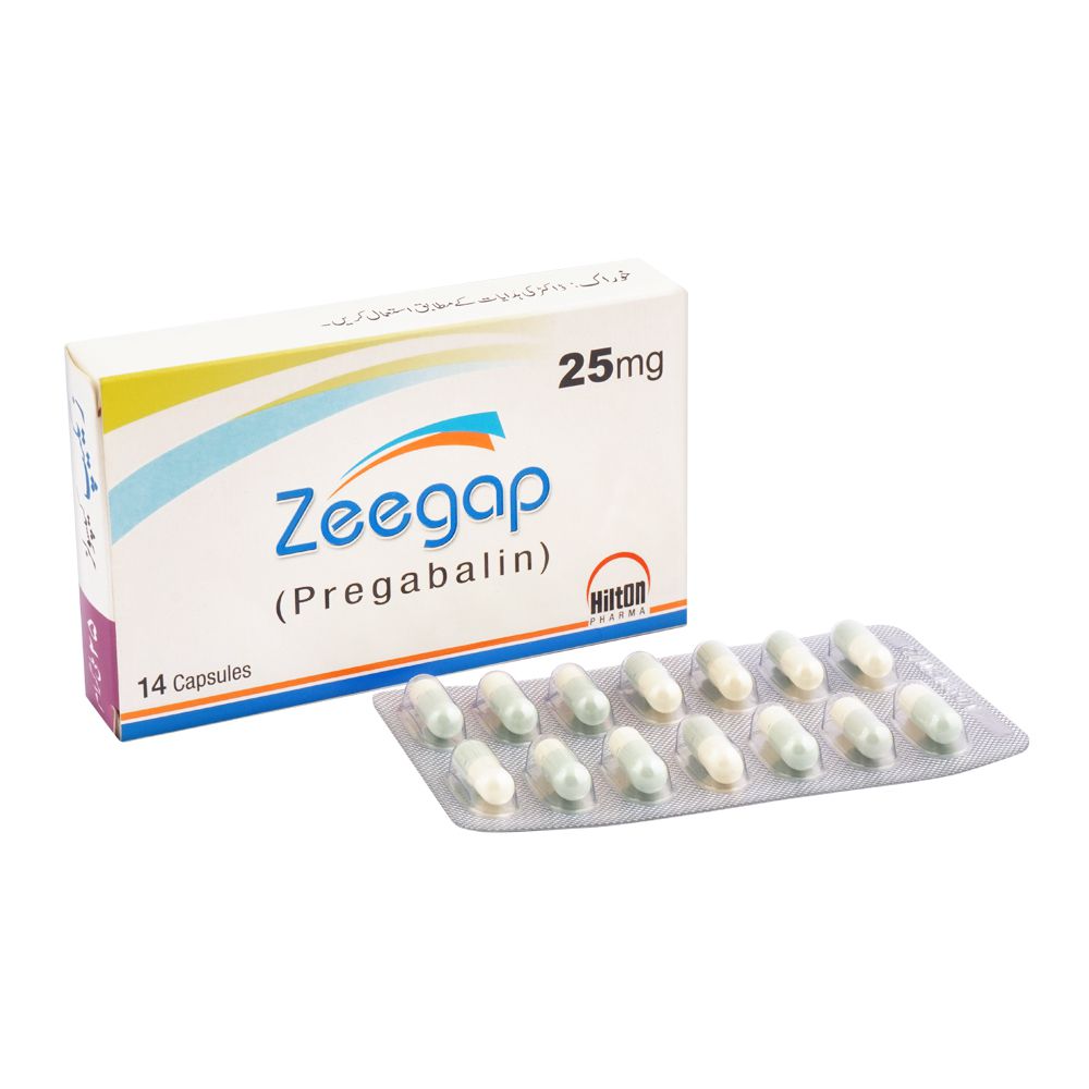 Hilton Pharma Zeegap Capsule, 25mg, 14-Pack product image - Bolanclinic