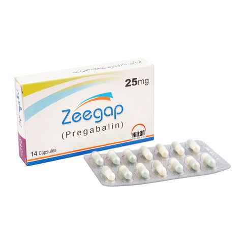 Hilton Pharma Zeegap Capsule, 25mg, 14-Pack product image - Bolanclinic