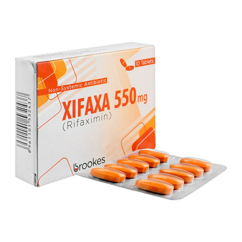 Brookes Pharma Xifaxa Tablet, 550mg, 10-Pack product image - Bolanclinic