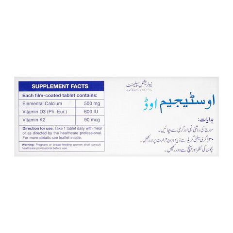 Searle Ostegem OD Tablet, Ultimate Bone Care, 30-Pack product image 3 - Bolanclinic