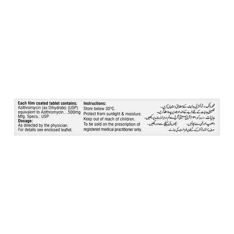 AsianContinental Macrobac Tablet, 500mg, 6-Pack product image 2 - Bolanclinic