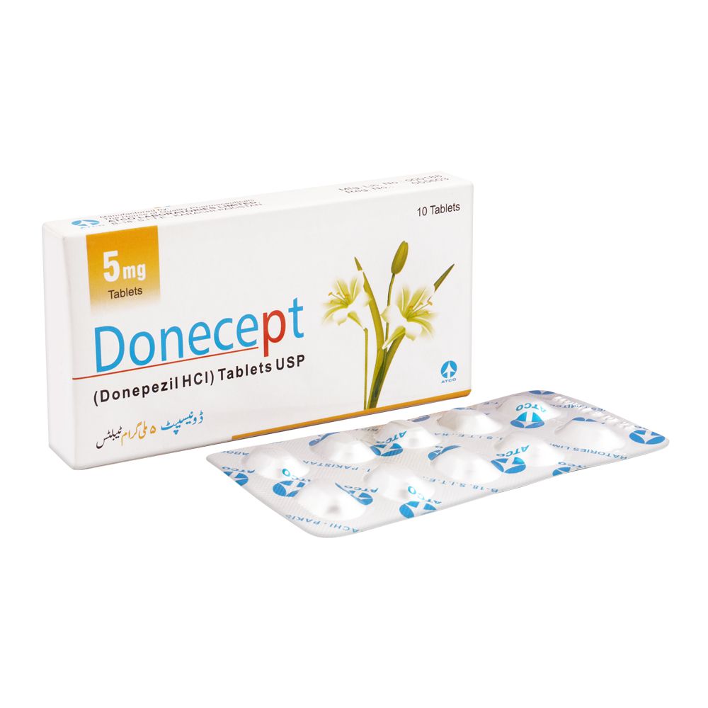 ATCO Laboratories Donecept Tablet, 5mg, 10-Pack product image - Bolanclinic