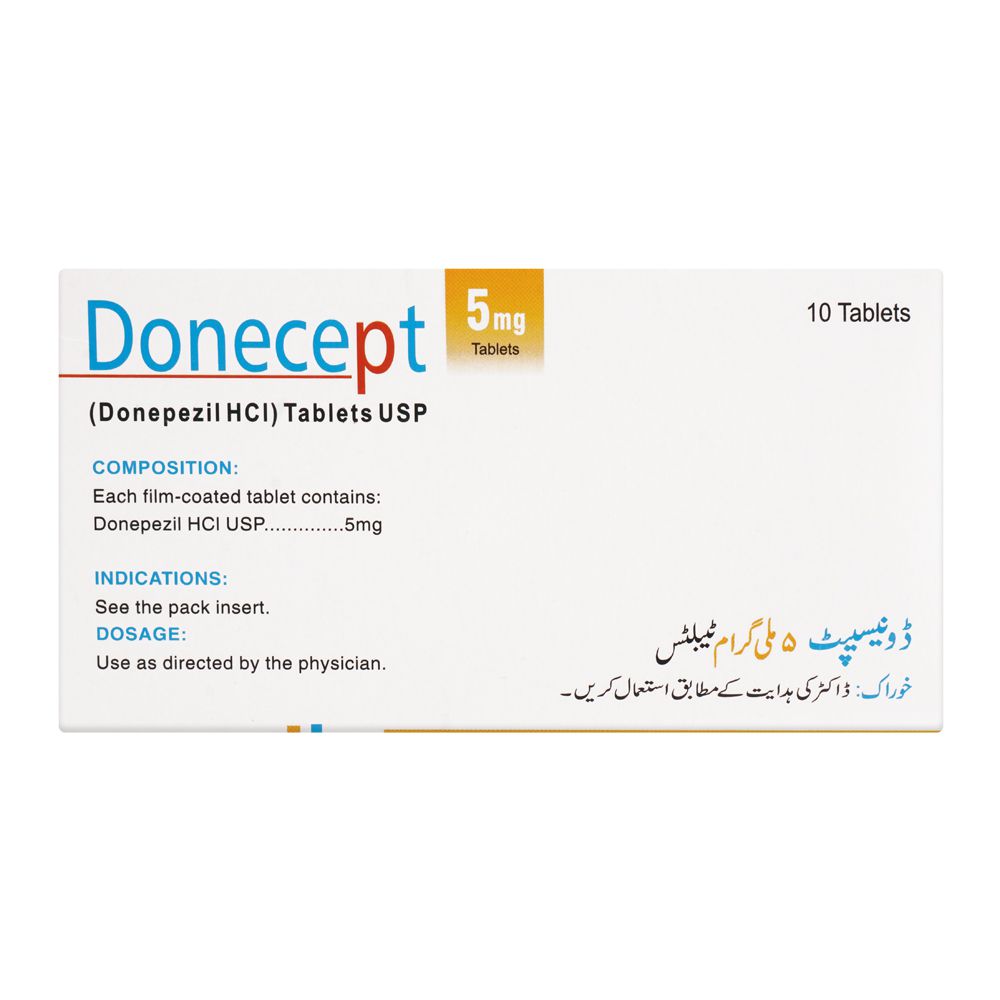 ATCO Laboratories Donecept Tablet, 5mg, 10-Pack product image 2 - Bolanclinic