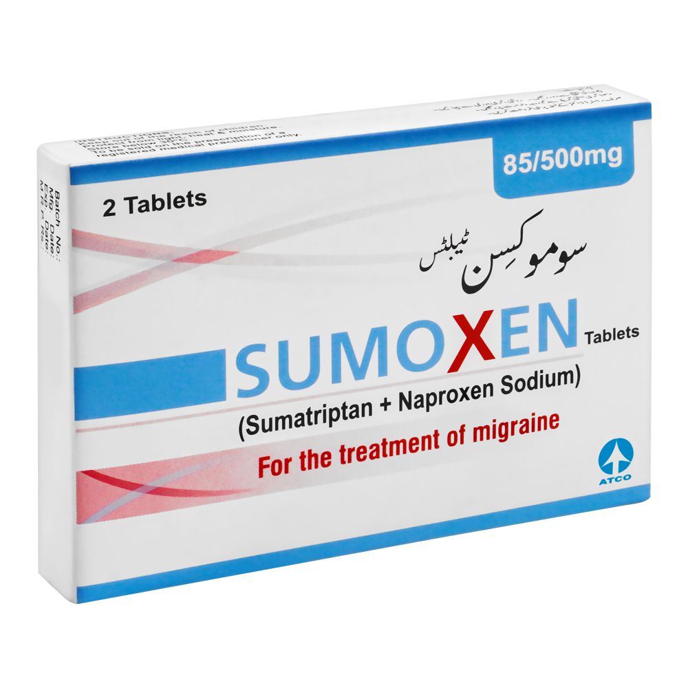 ATCO Laboratories Sumoxen Tablet, 85/500mg, 2-Pack product image - Bolanclinic