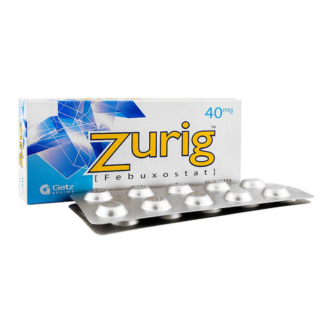 Getz Pharma Zurig Tablet, 40mg, 1-Strip product image - Bolanclinic