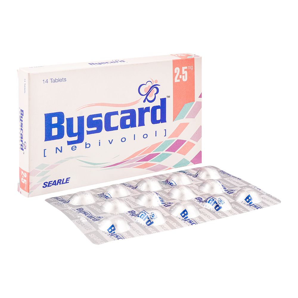 Searle Byscard Tablet, 2.5mg, 14-Pack product image 2 - Bolanclinic