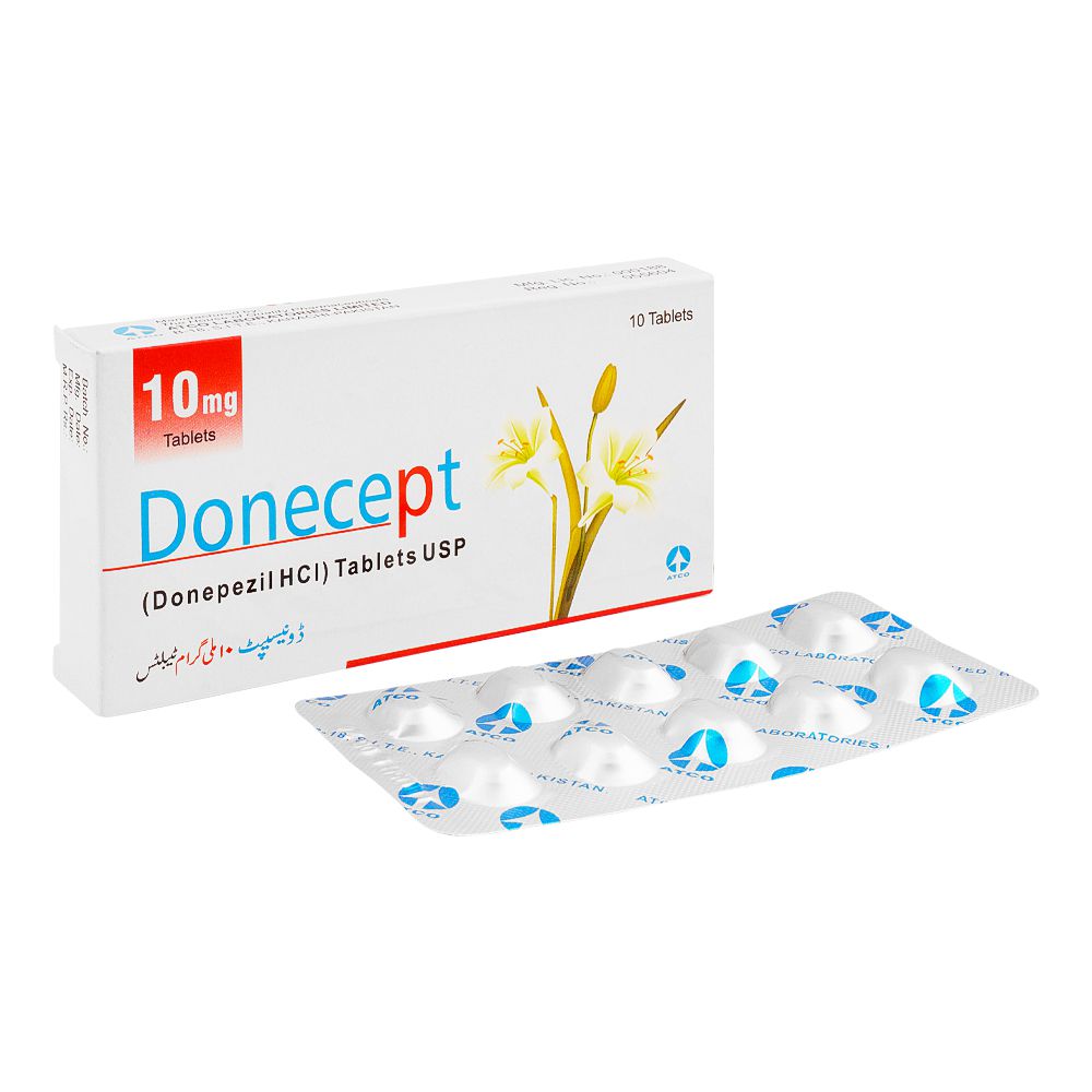 ATCO Laboratories Donecept, 10mg, 10-Pack product image - Bolanclinic