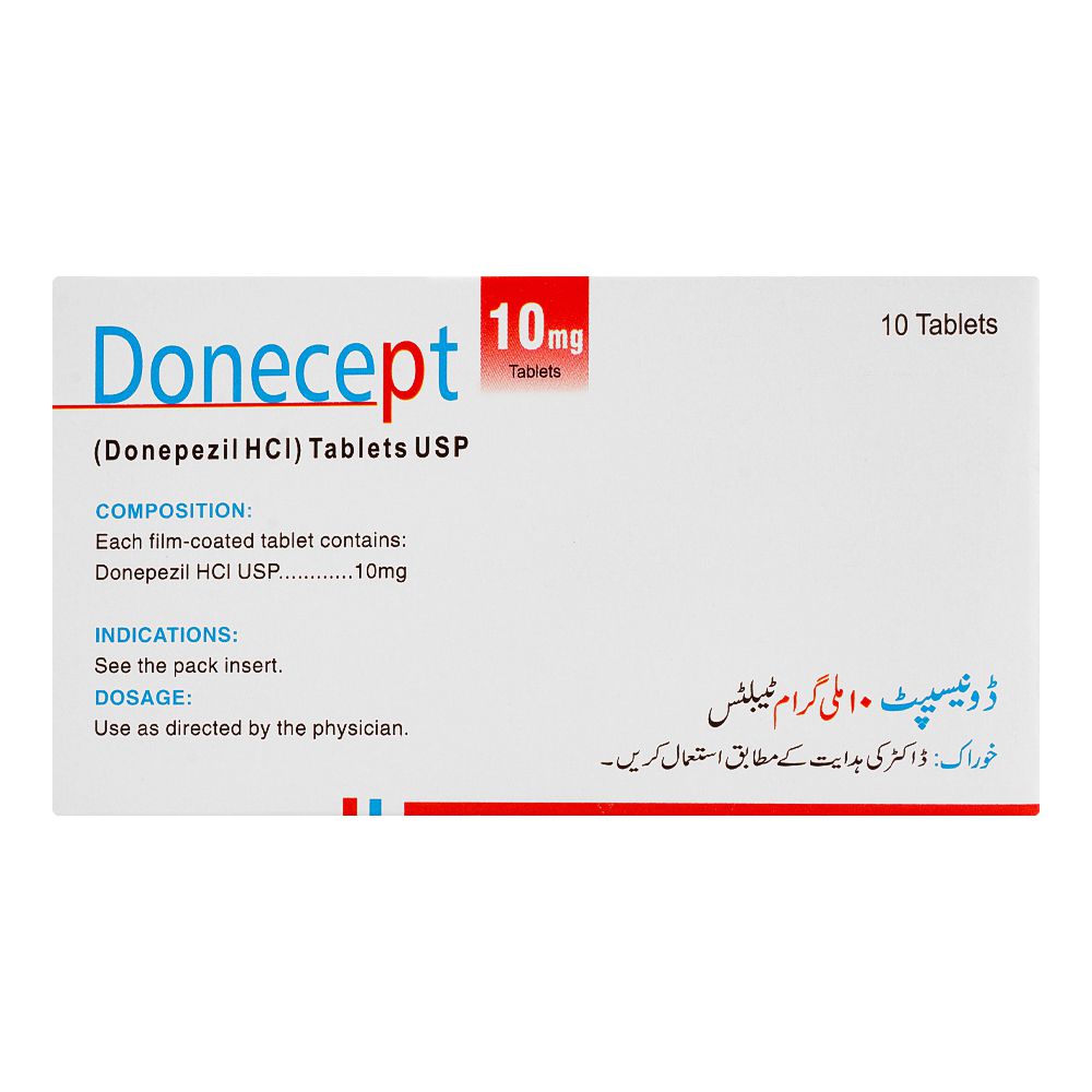 ATCO Laboratories Donecept, 10mg, 10-Pack product image 2 - Bolanclinic